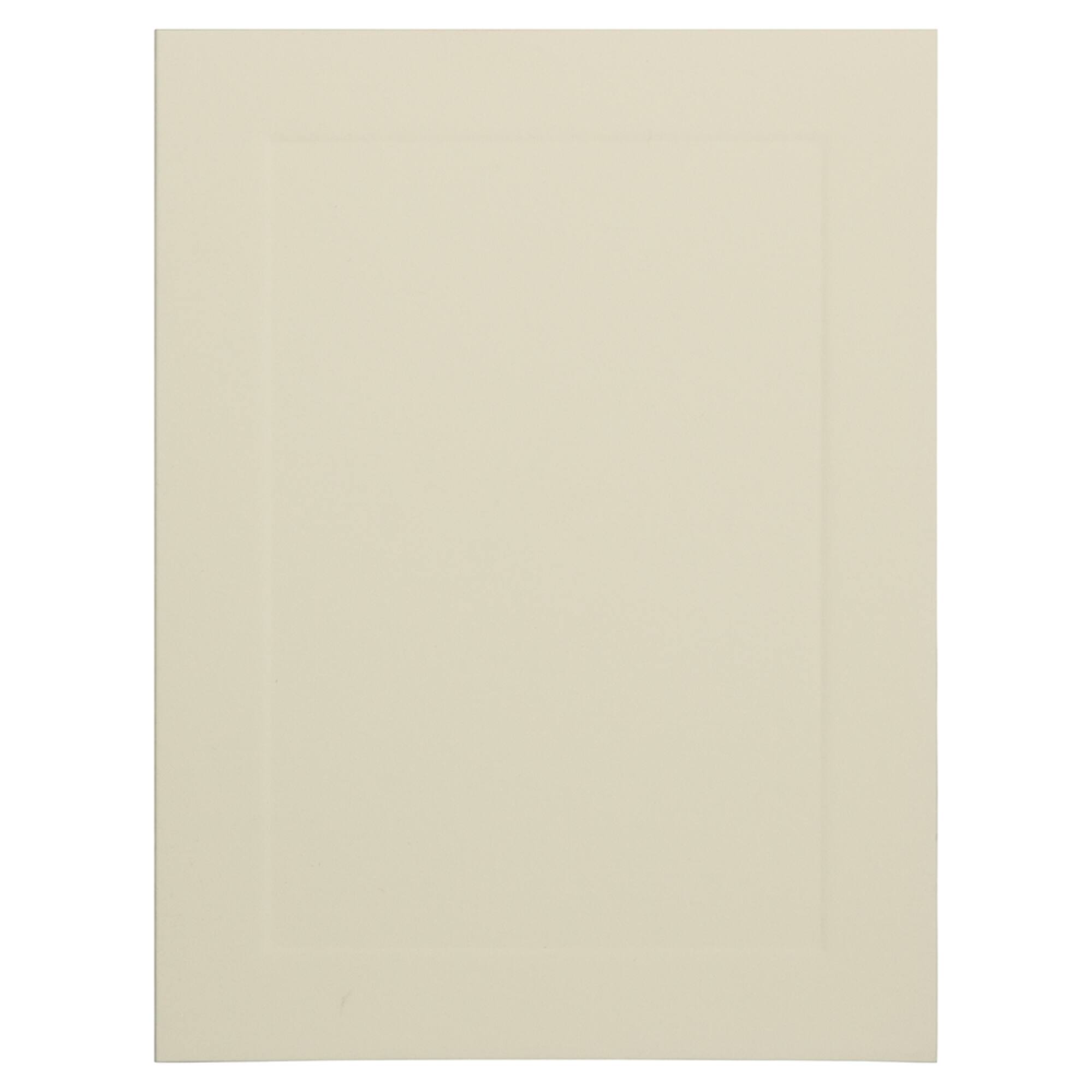 JAM Paper 4.62" x 6.25" Ivory Panel Blank Foldover Cards